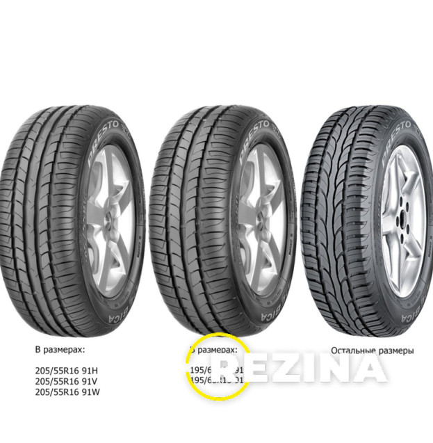 Debica Presto HP 195/55 R15 85V Польща 2021 року