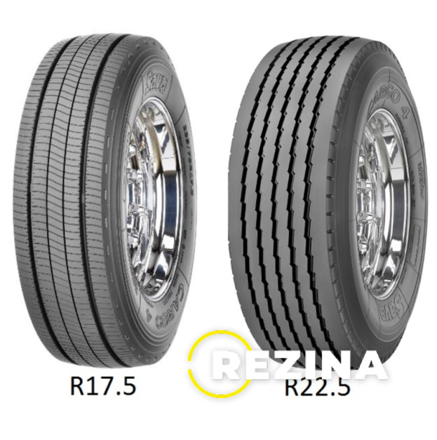 Sava Cargo 4 (причіпна) 265/70 R19.5 143/141J Словенія 2025 року