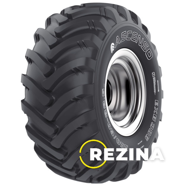 Ascenso EXB 386 (индустриальная) 550/60 R22.5 169A8 PR18 Индия 2025 года