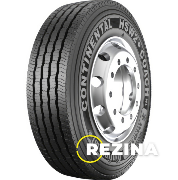 Continental HSW2+ Coach (рулевая) 315/80 R22.5 156/150L