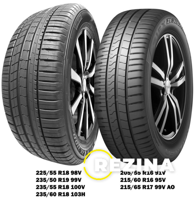 Falken Ziex ZE310A Ecorun 225/50 R19 96V Туреччина 2022 року