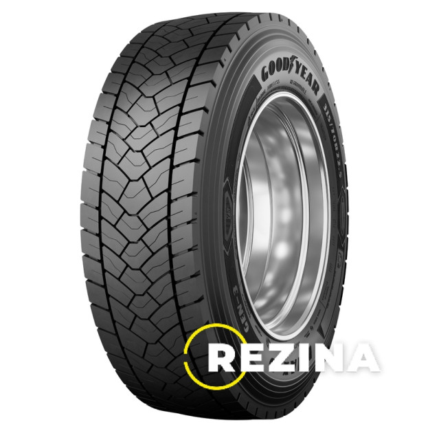 Goodyear KMAX D GEN-3 (ведущая) 315/80 R22.5 156L/154M Люксембург 2025 года